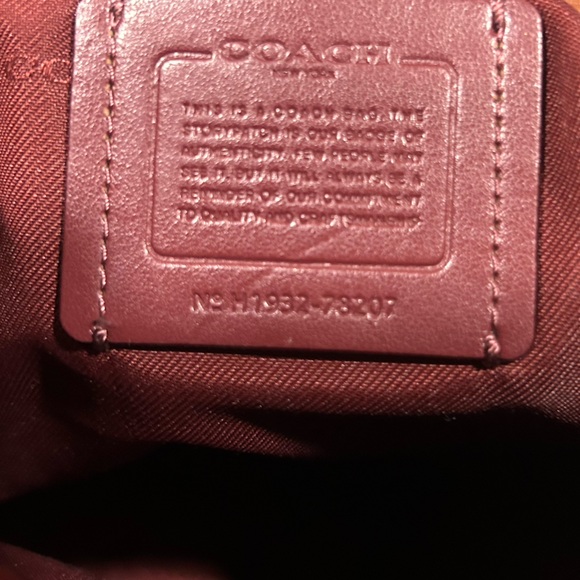 Coach Tabby Hobo Pebbled Leather Saddle Brown Like New - Picture 12 of 13